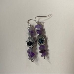 hamsa hand crystal jewelry